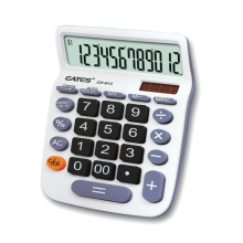 Office Suppliers 112 Steps Check and Correct Calculator 12 Digits Solar Battery Power Office Desk Calculator